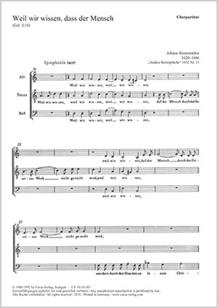 Weil wir wissen, dass der Mensch